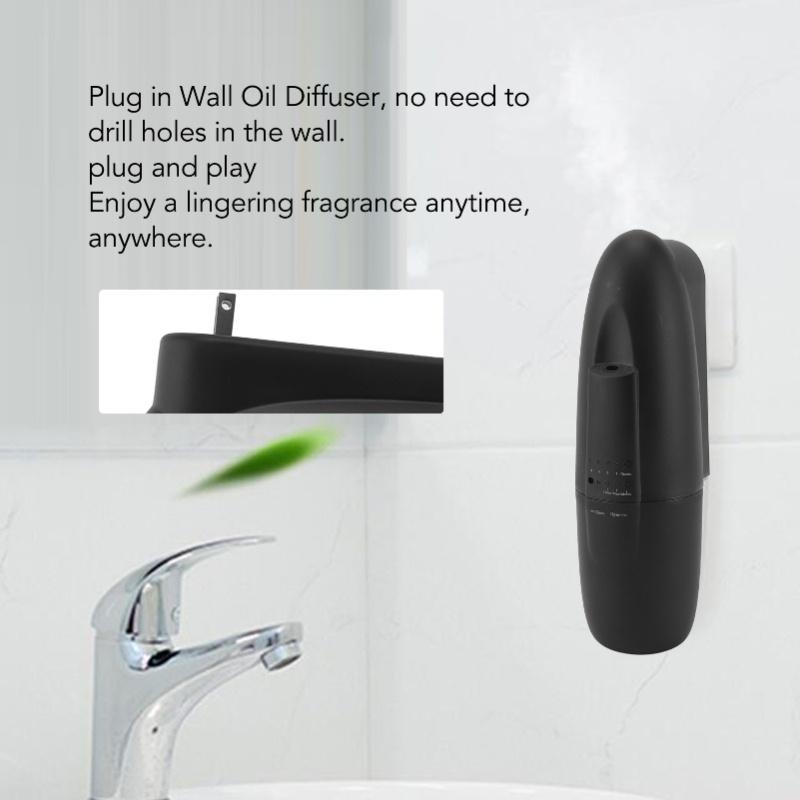 100ml Wall Plug-In Oil Diffuser, Essential Oil Diffuser, 100ml Plug-In Aroma Diffuser, Home Office Silent Aroma Machine