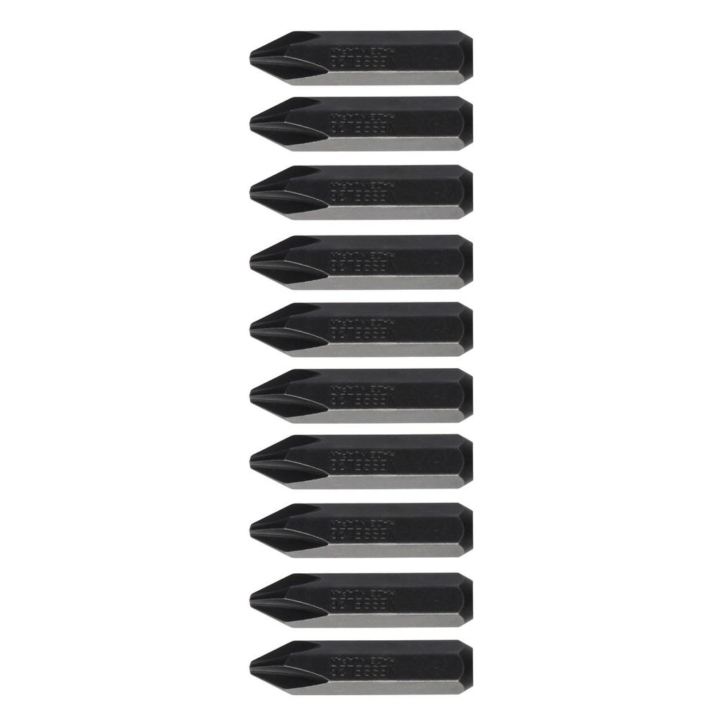 VESSEL Impact Driver Bits for Hand Tools X 36mm Set of 10 G C51 ZP +2 Hardness (Standard Hardness)