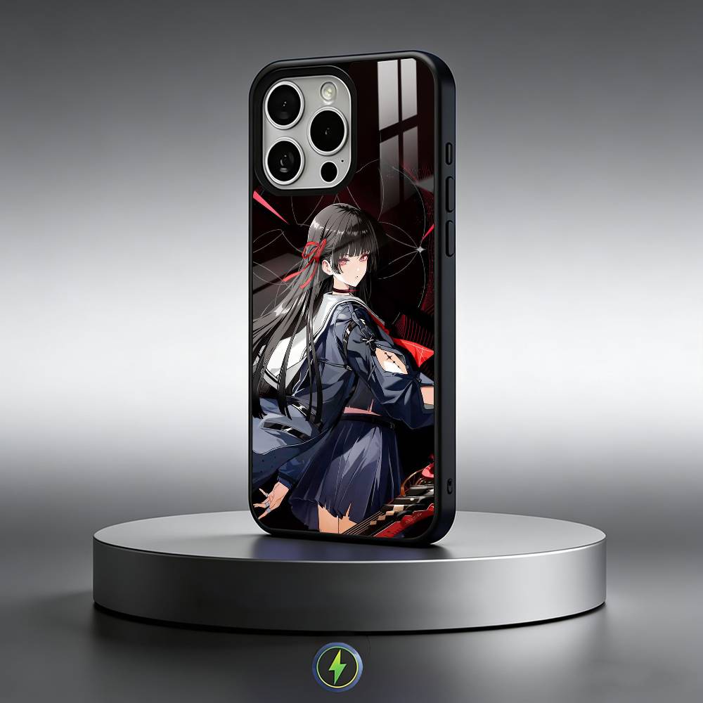 

wuthering waves C-Chisa Phone Case For iPhone17,16,15,14,13,12,11 Plus,Pro Max Magnetic For Magsafe Wireless Charging iPhone12PRO