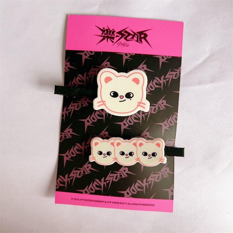 

STRAYKIDS SKZOO МУЛЬТЯШНАЯ ЗАКОЛКА ДЛЯ ВОЛОС 6,5 см JINIRET