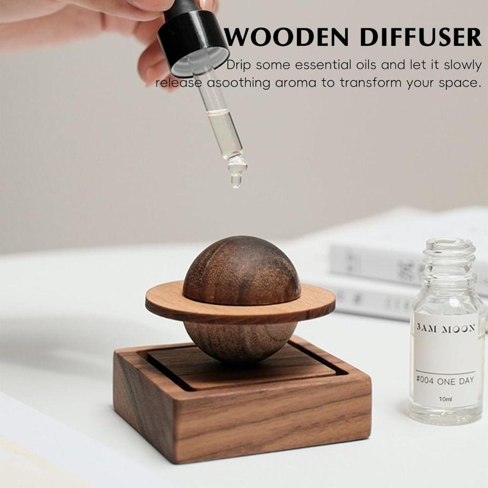 Handmade Wooden Essential Oil Diffuser Creative Aromatherapy Diffuser Dorm Room Essentials