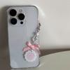 Roztomilý rybí talíř Přívěsek na telefon s přívěškem na kartu Karta Creative Kawaii Keychain for Phone Bag Accessories