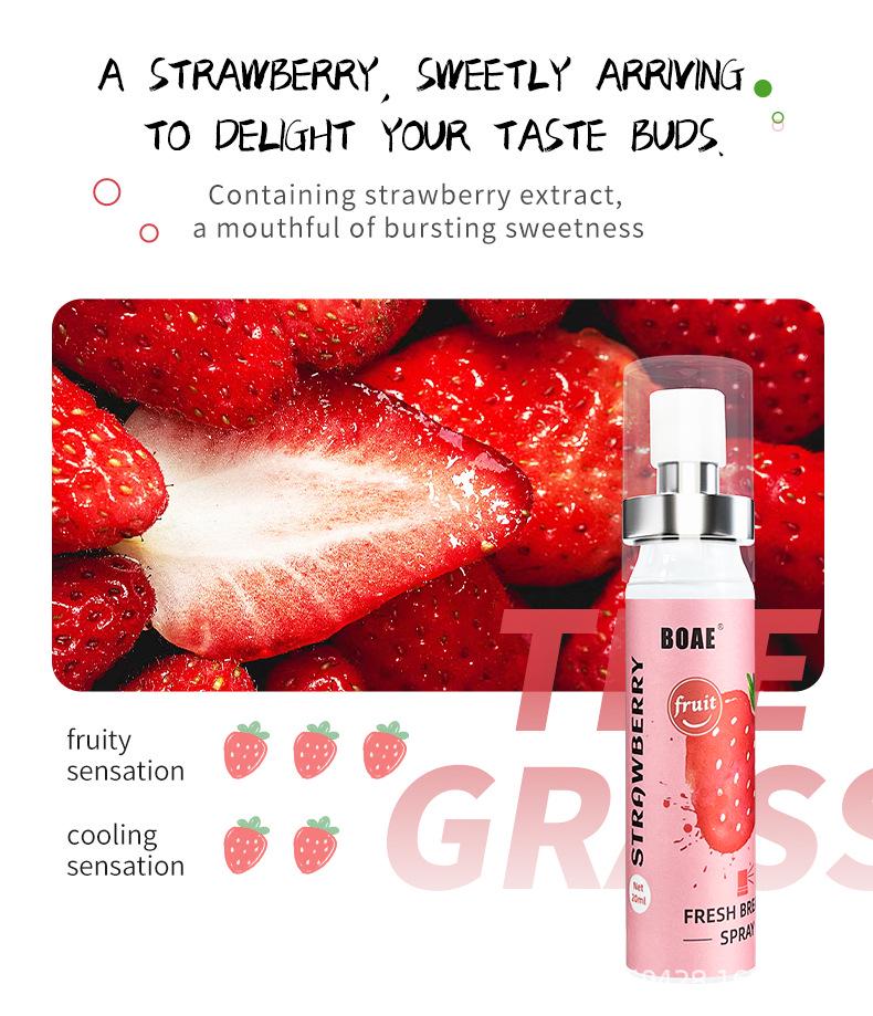 English Version Probiotic Oral Freshening Spray – Portable, Long-lasting Fragrance Mouth Freshener