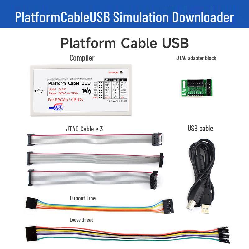 Waveshare USB Platform Cable - Xilinx Compatible Programmer Platform Cable USB