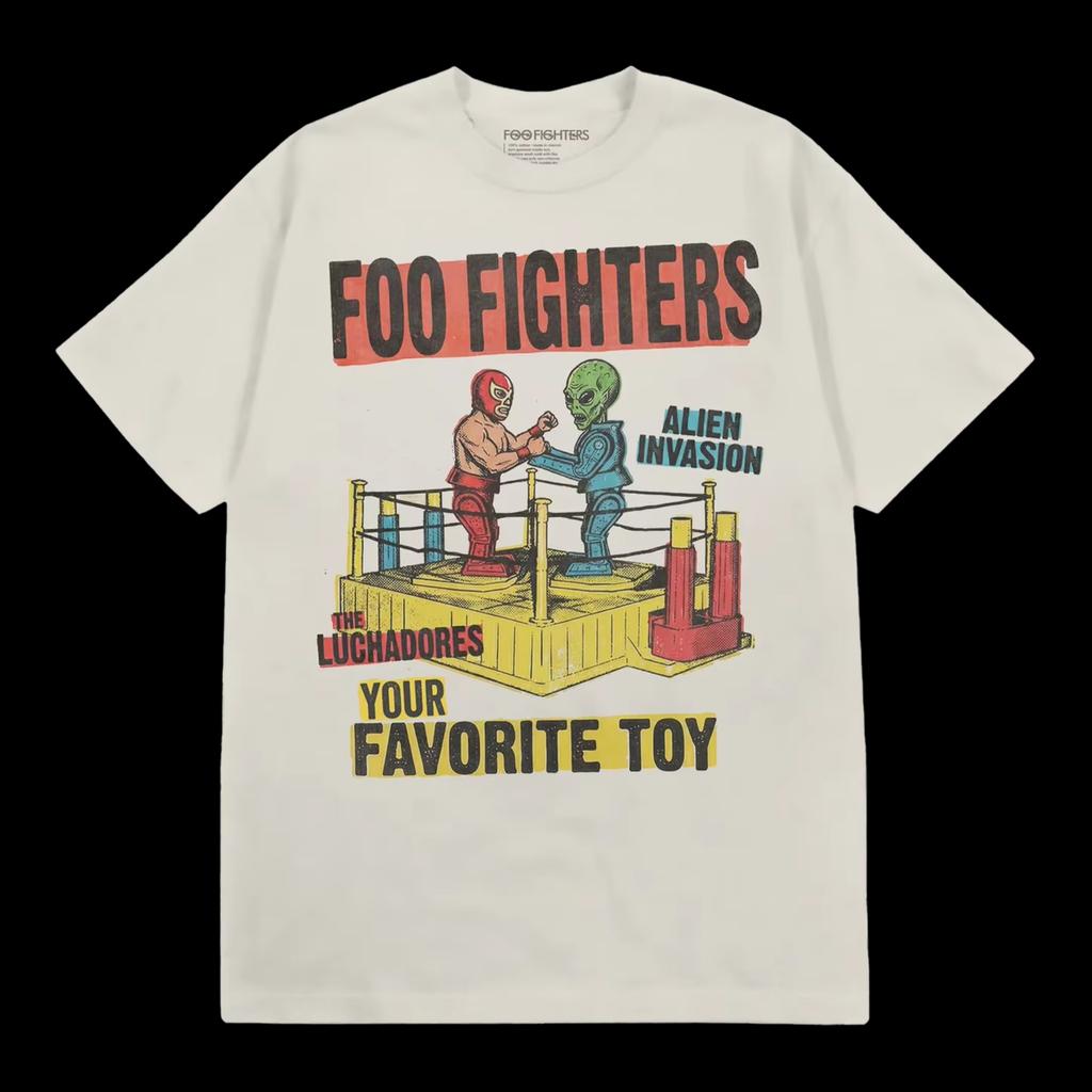 Hot Foo Fighters 2026 New Album Your Favorite Toy Cotton Fashion Rock Y2k Poster Graphics Print Tee Men Women Loose Casual Oversized Summer New Tee