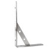 Heavy-Duty Stainless Steel Wall Shelf Bracket (2-Pack)