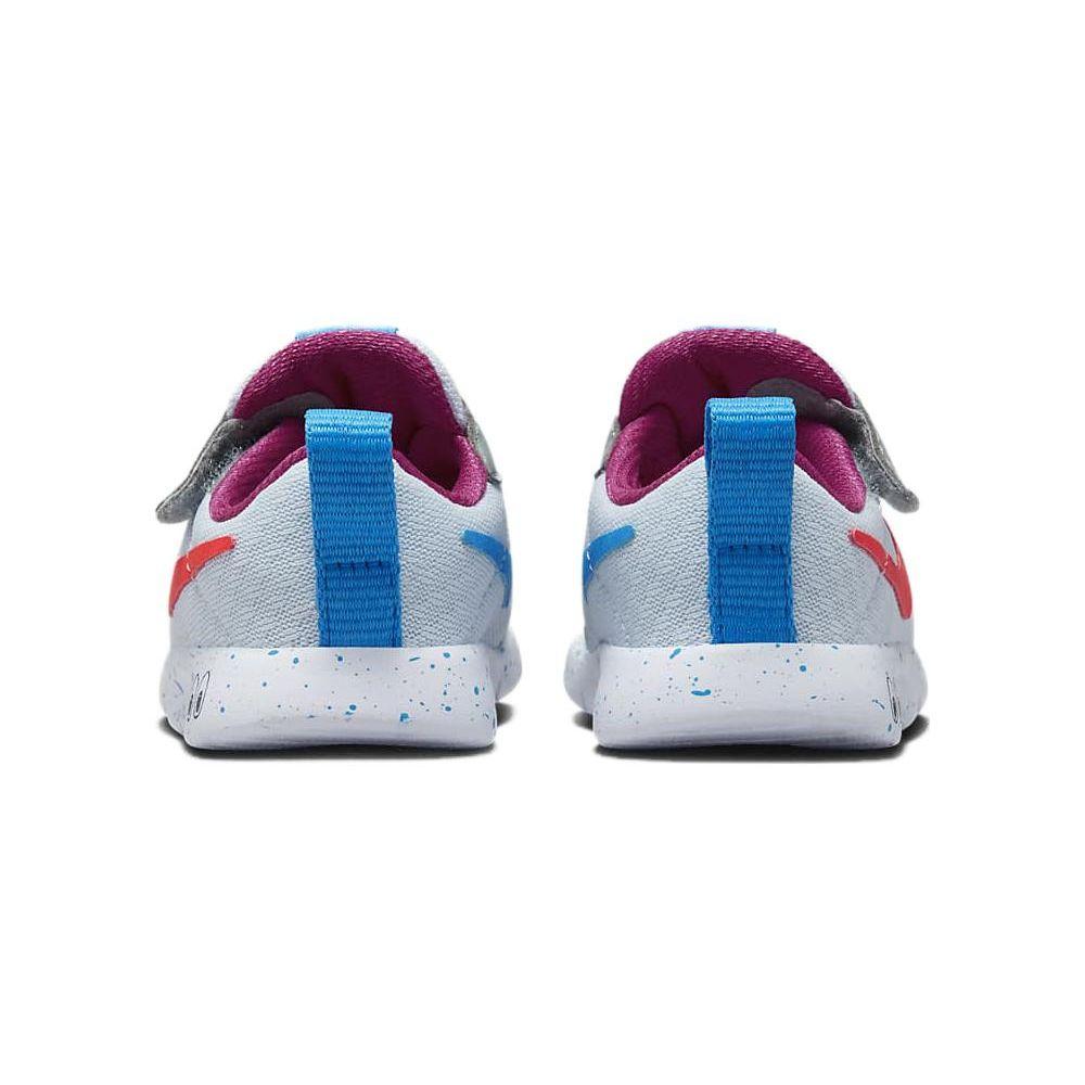 Nike Tanjun EZ Lil Comfortable Versatile Shock Absorbing Durable Low Top Walking Shoes Baby sneaker Gray Orange FD5379-400