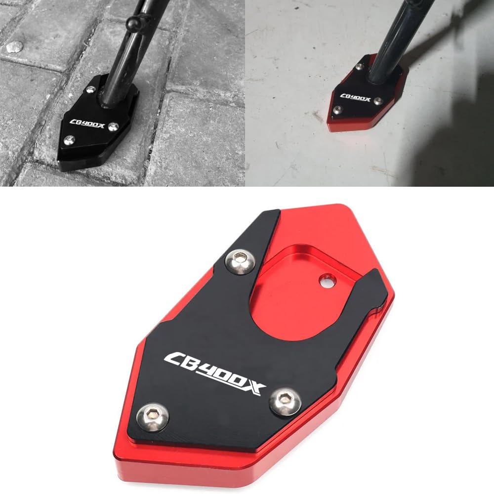 

FOR CB400X CB400X 2019 2020 2021 Motorcycle Kickstand Foot Side красный