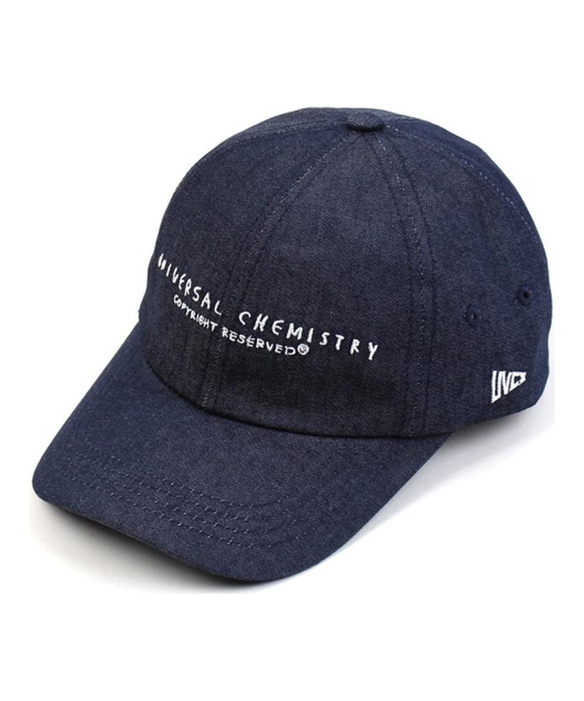 Yunibeosyeolkemiseuteuli Dark Denim Logo Low Ballcap