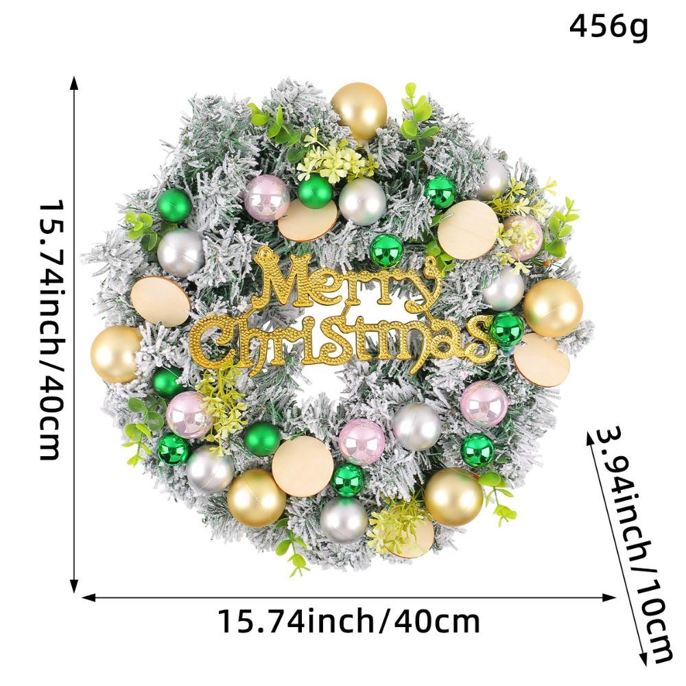 Gifts Hotel Christmas Wreath Shopping Garden Rattan Wreath Mall Window Layout Christmas Decoration