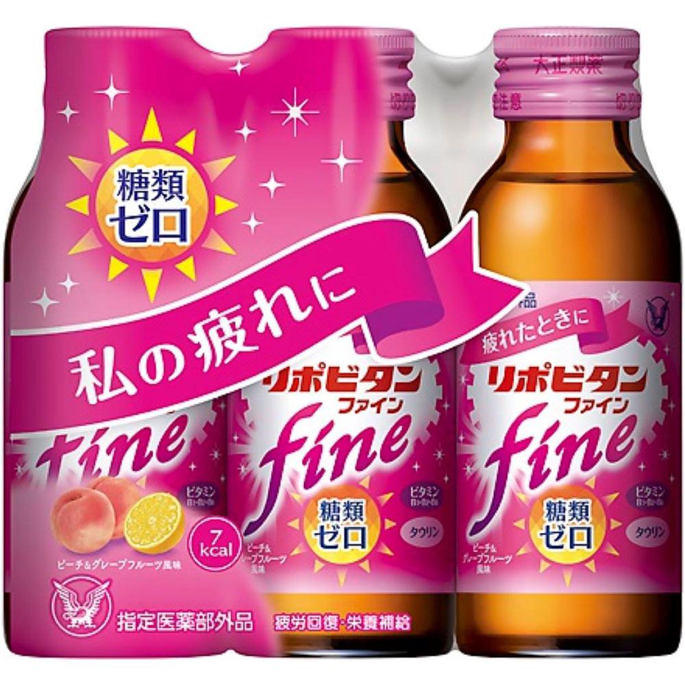 

Taisho Lipovitan Fine 100mL X 3 bottles(Designated Quasi-Drug) Quasi-drugs Physical Fatigue & Nutritional Support (Vitamins) Quasi-drugs 1