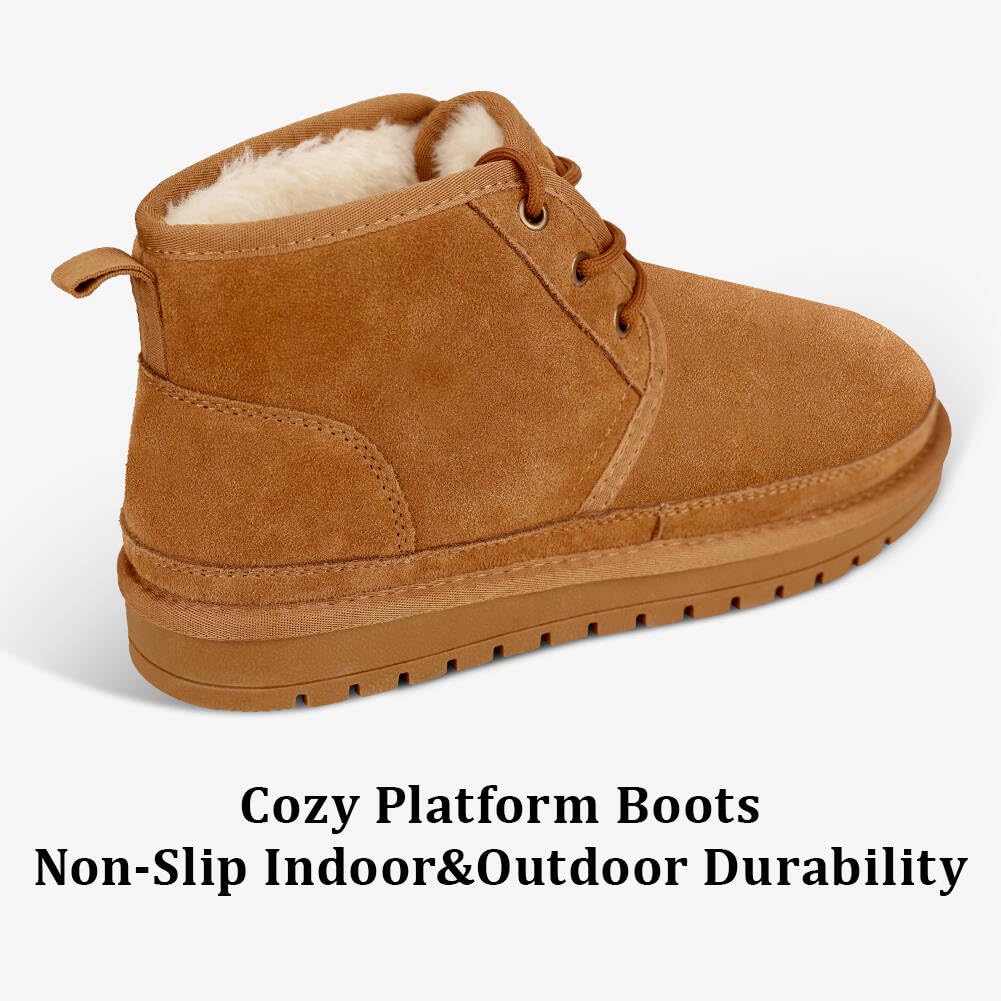 Fashion Crestar Women Boots Fashion Brand Mini Boots Ankle Winter Boots Soft Sole Cozy Fur Lined Winter Boots Indoor Outdoor Cotton Shoe