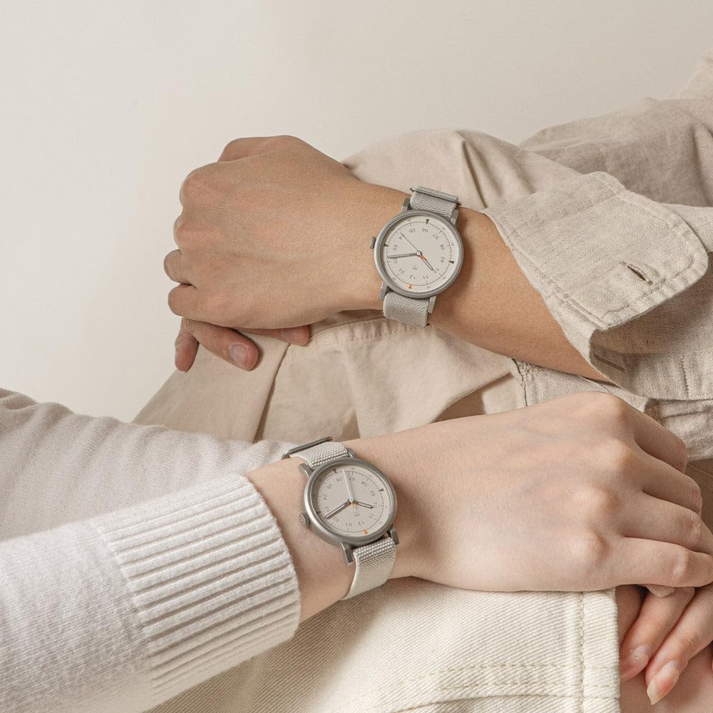 Maven Watches 40mm THE URBAN SCOUT SERIES Minimal Fashion Watch GRAY P [Official Shop] (MUS-01 40MM)