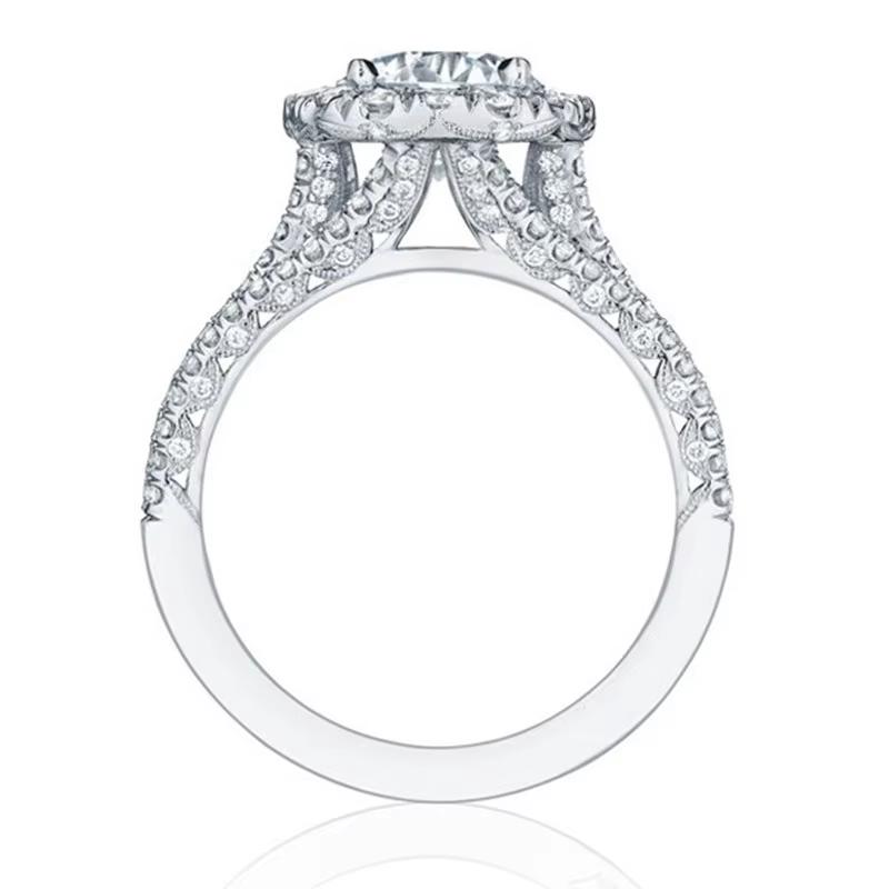 CopperSparkling Full Zircon Square Geometry Rings for Women Gift Party High Quality stylish Jewelry s