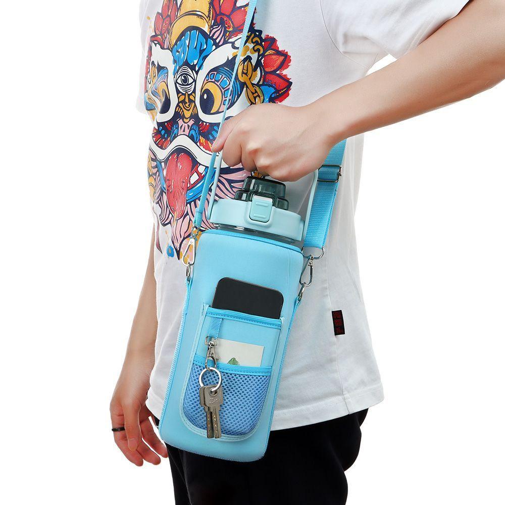 Fashion Cellphone Holder Strap Portable Cup Sleeve Insulated Bag Water Bottle Cover Bottle Case