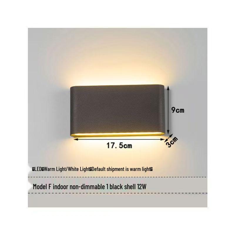 Creative Waterproof Wall Lamp for Living Rooms, Bedrooms, Hallways, and Staircases