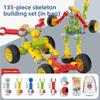 Children's Creative DIY Building Blocks Joint Puzzle Large Particle Educational Toys Handmade Assembly Skeleton Frame Toy