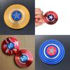 Lebhaft gefärbter Captain America Fidget Spinner mit Hochgeschwindigkeitsrotation zur Stressreduzierung