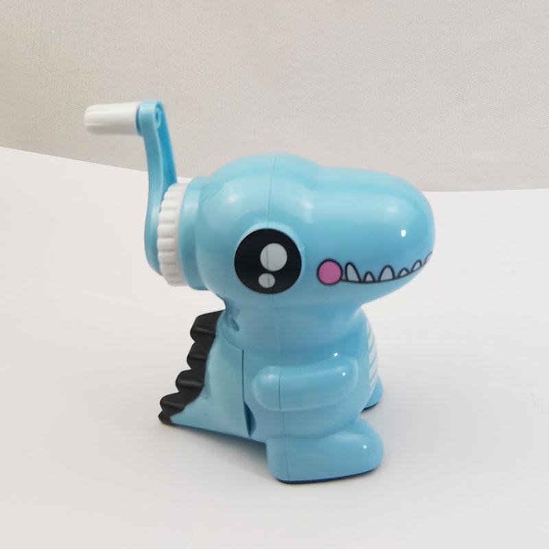 Dinosaur Cartoon Pencil Sharpener for Kids - Simple Manual Sharpener for 1st & 2nd Grade
