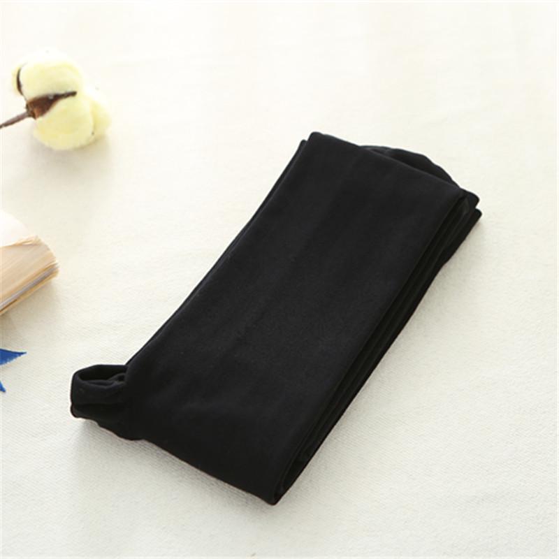Children's White Velvet 800D Dance Pantyhose - Winter Exercise Socks for Girls