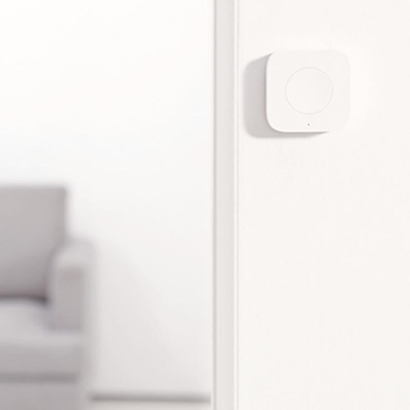 

Умный беспроводной мини-переключатель Aqara Zigbee, беспроводной переключатель, одна кнопка управления, связь с пультом дистанционного управления, работает с Mi Home