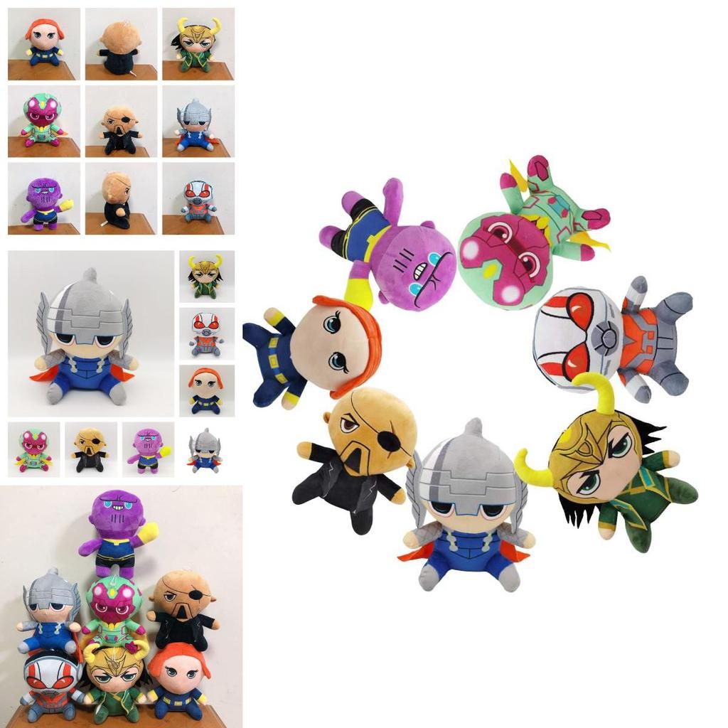 Avengers Plush Toy Set With Ant-man, Iron Man, Loki, Thor, And More!