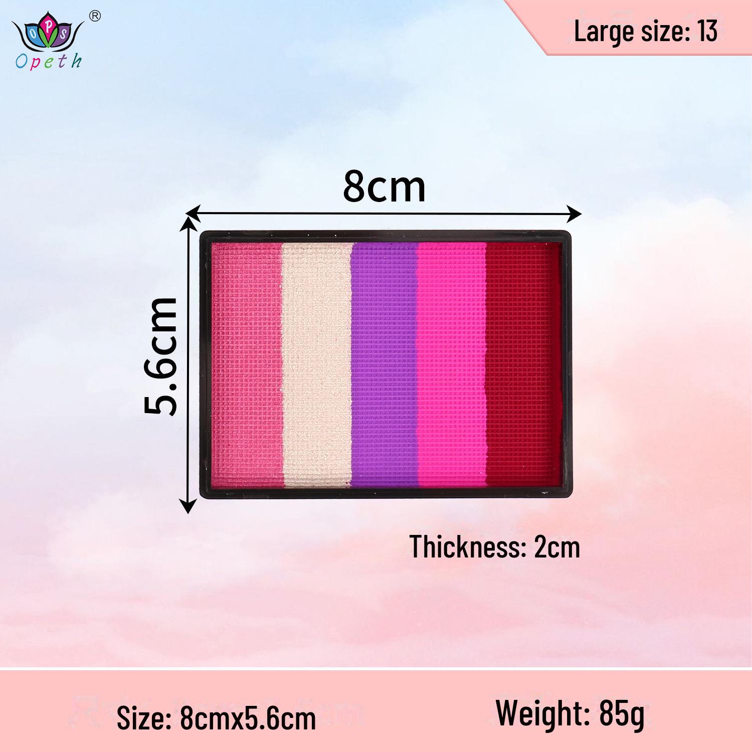 

Водорастворимая радужная краска для лица для детей Water-soluble face paint