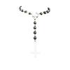Geometric Alloy Pendant Necklace With Pentagram And Inverted Cross For Women