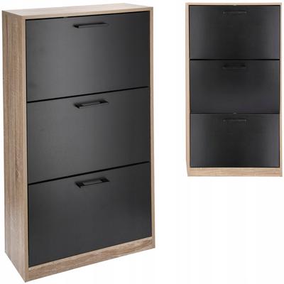Shoe Cabinet, 3-compartment Shelf, SHOES, Spacious Chest of Drawers for the Hall, SHELF