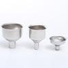 Pack of 2 Small Stainless Steel Funnel Small Design Camping Funnel Suitable for Transferring Oils Juices and Powders