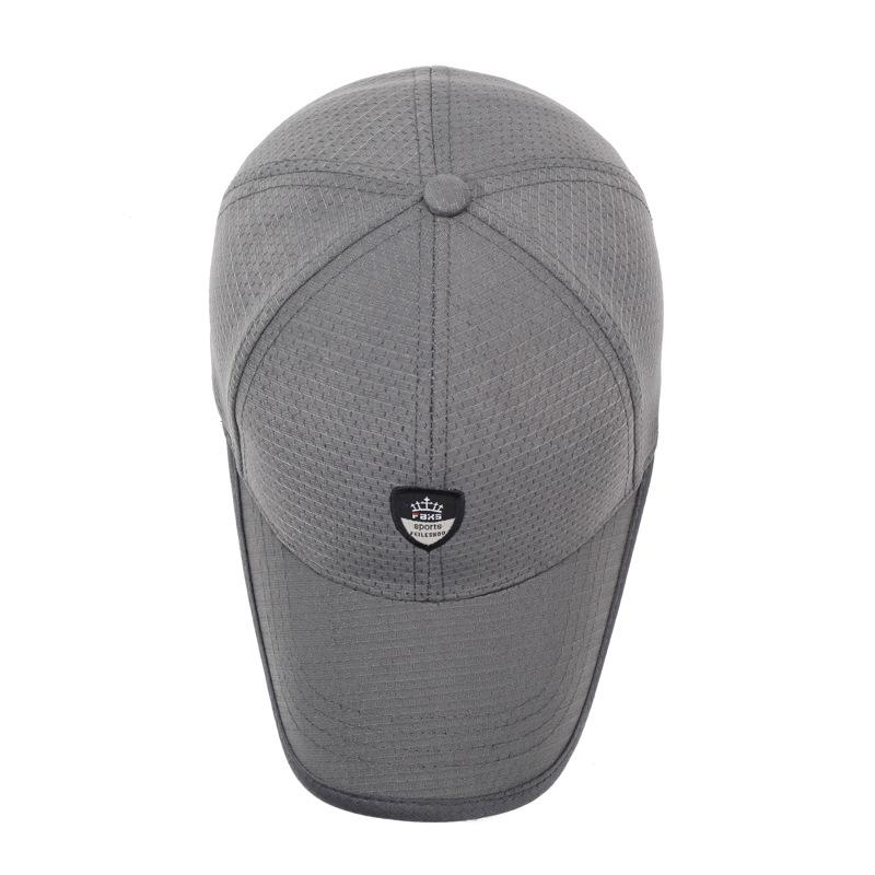 Middle-Aged Men's Cap Summer Breathable Cap Outdoor Sports Baseball Cap Sunshade Sunscreen Cap