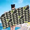 Orla Kiely Blatt Blume Groß Mikrofaser Strandtücher Schnelltrocknendes Handtuch Sandstrandtücher Poolhandtuch für Reise Schwimmbad Yoga