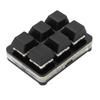 Mechanical Gaming Keyboard 6 Keys DIY Programmable Red Switch Small USB Wired RGB Mechanical Keyboard for Game Office