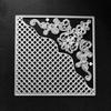 Rámeček pozadí mřížky Kovové vyřezávací raznice DIY Scrapbooking Cards Album Stencil