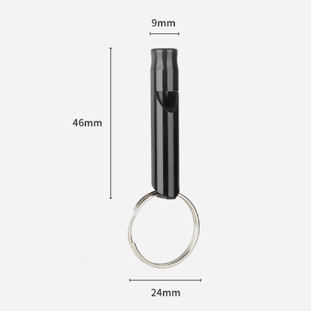 Emergency Whistle Outdoor Survival Training Whistle Duraeble Alufer Lifesaving Mini Whistle for Sports for Camping Hiking