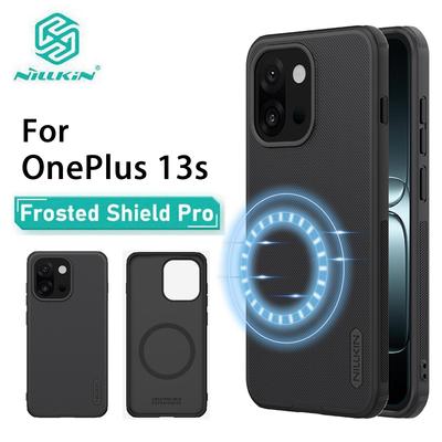 Für OnePlus 13s Handyhülle Nillkin Super Frosted Shield Pro Magnetische Harte PC+TPU Schale Stoßfeste Rückabdeckung