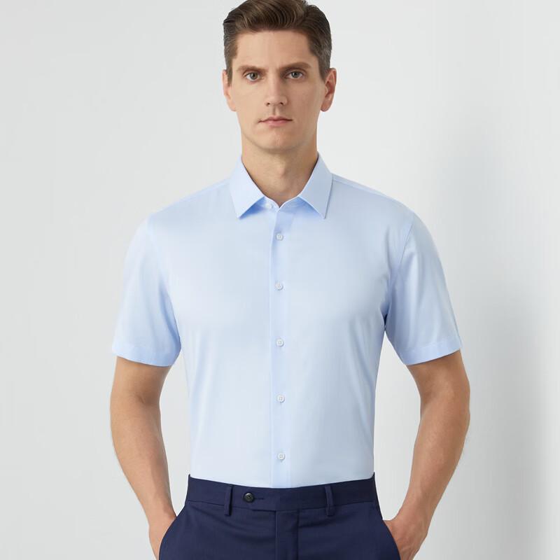 Fengmao Men s Anti-Wrinkle Non-Iron Short-Sleeve Business Shirt 41