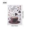 Vintage Style Coffee Cup Wall Sticker A Delightful Touch for Your Living Space