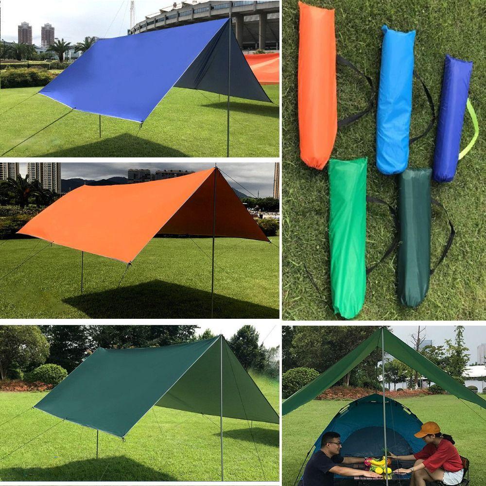 Multifunctional Awning Waterproof Tarp Sunshade Ultralight Garden Canopy