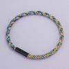 Braided Longlin Rope Bracelet Unisex Colorful Handcrafted Black Clasp Simple Wristband Good Luck Ethnic Cord Daily Joias