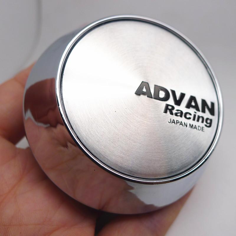 4pcs 65mm Advan Racing Wheels Center Cap Hup Car Replacement Dust Alloy Cover Hubcaps Logo Emblem Badge Auto Styling Accessories
