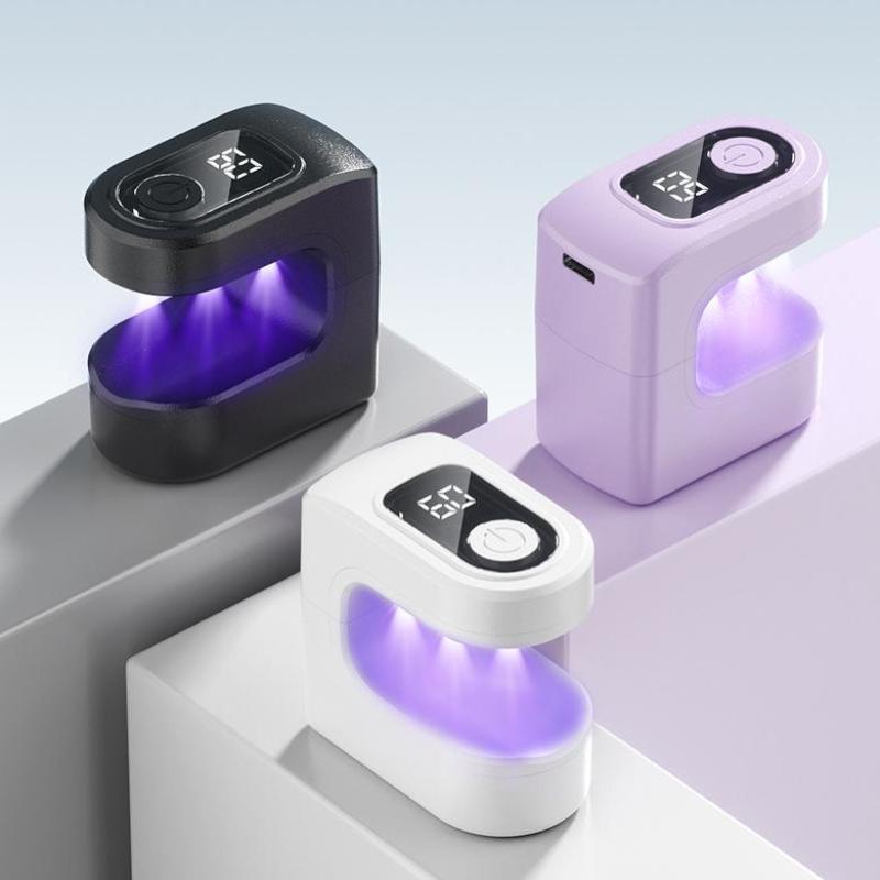 Mini Nail Dryer 30/60S Timing Fast Dryer Lamp Uv Led Usb Lamp Manicure Egg Design Machine Single Finger Nail Art Tool Gel Curing