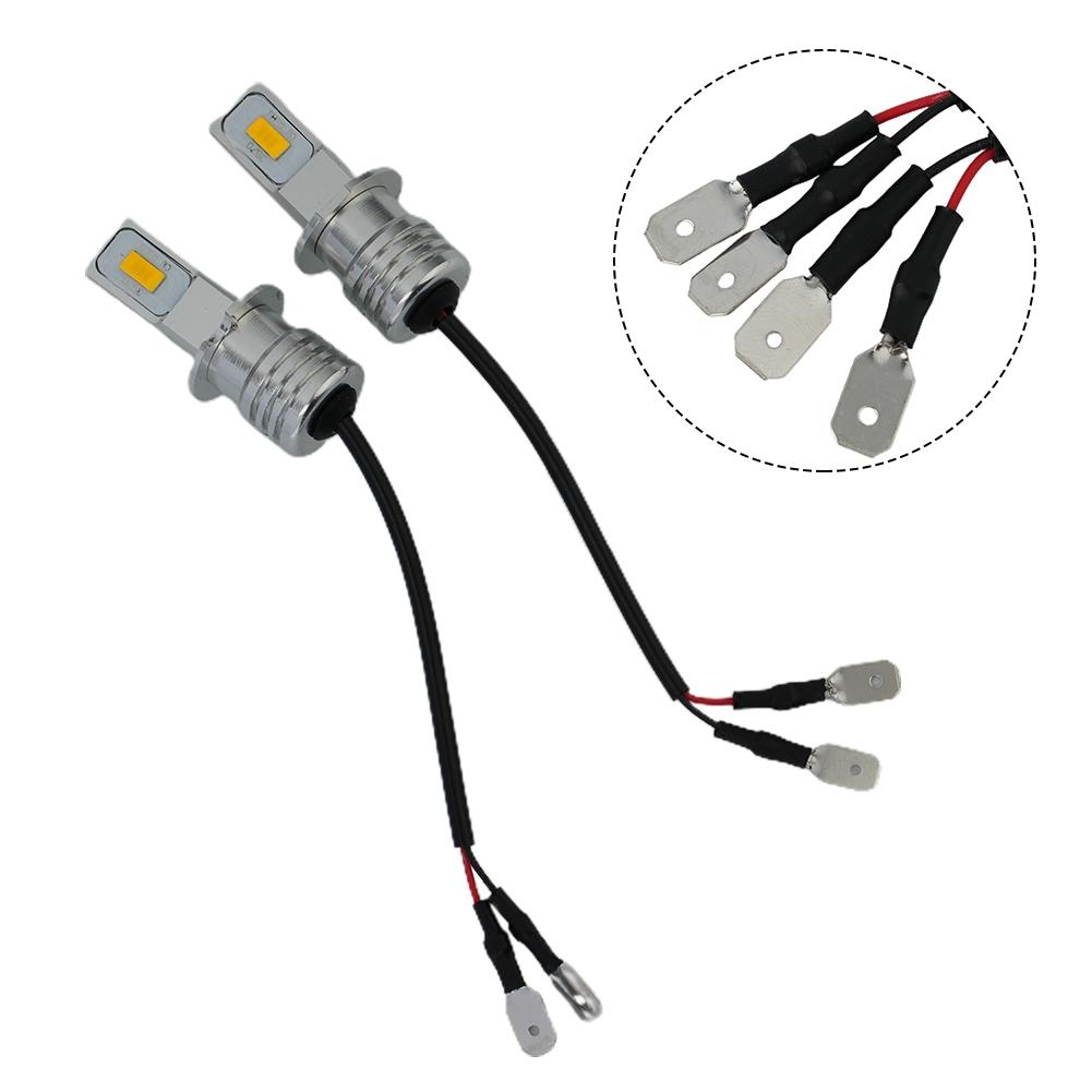 LED-Lampen Nebelscheinwerferlampe Außen 3000K 55W 6000LM