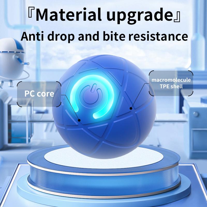 Smart Dog Toy Ball Electronic Interactive Pet Toy Moving Ball USB Automatic Jumping Ball Toy For Puppy Pet Supplies
