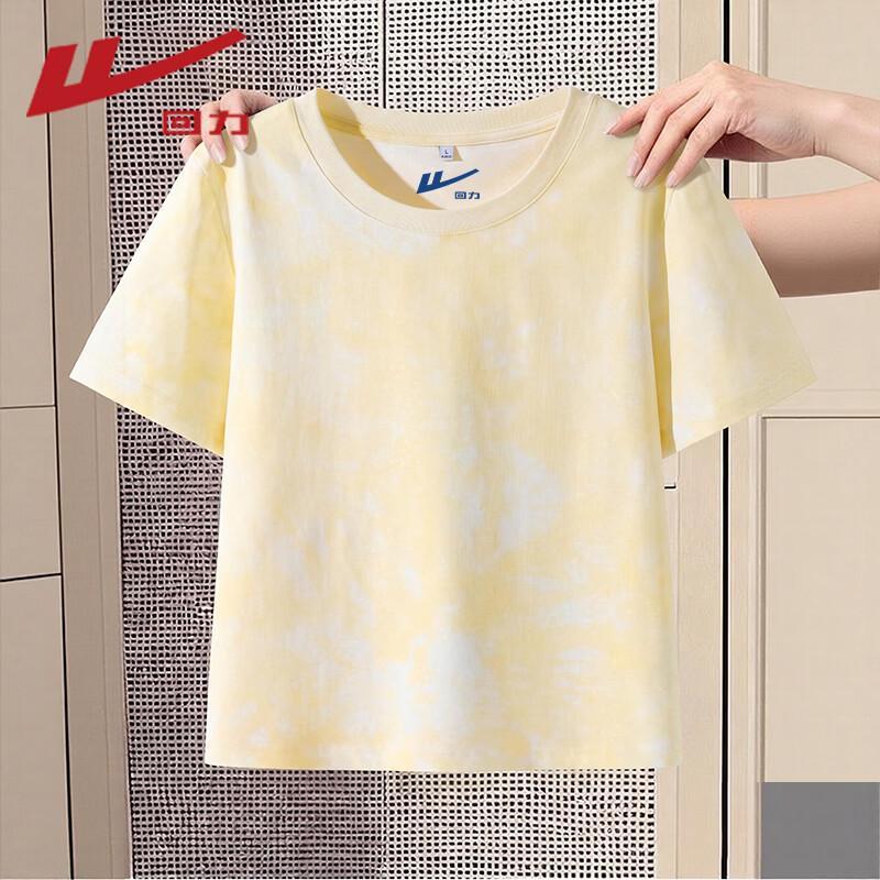 Warrior Women's Summer Cotton Tie-Dye Short Sleeve T-Shirt