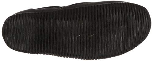 Fukuyama Rubber Lasting Bull Work Slip-On Sneakers, Men's, Black, Size 26.0 cm, LB-024