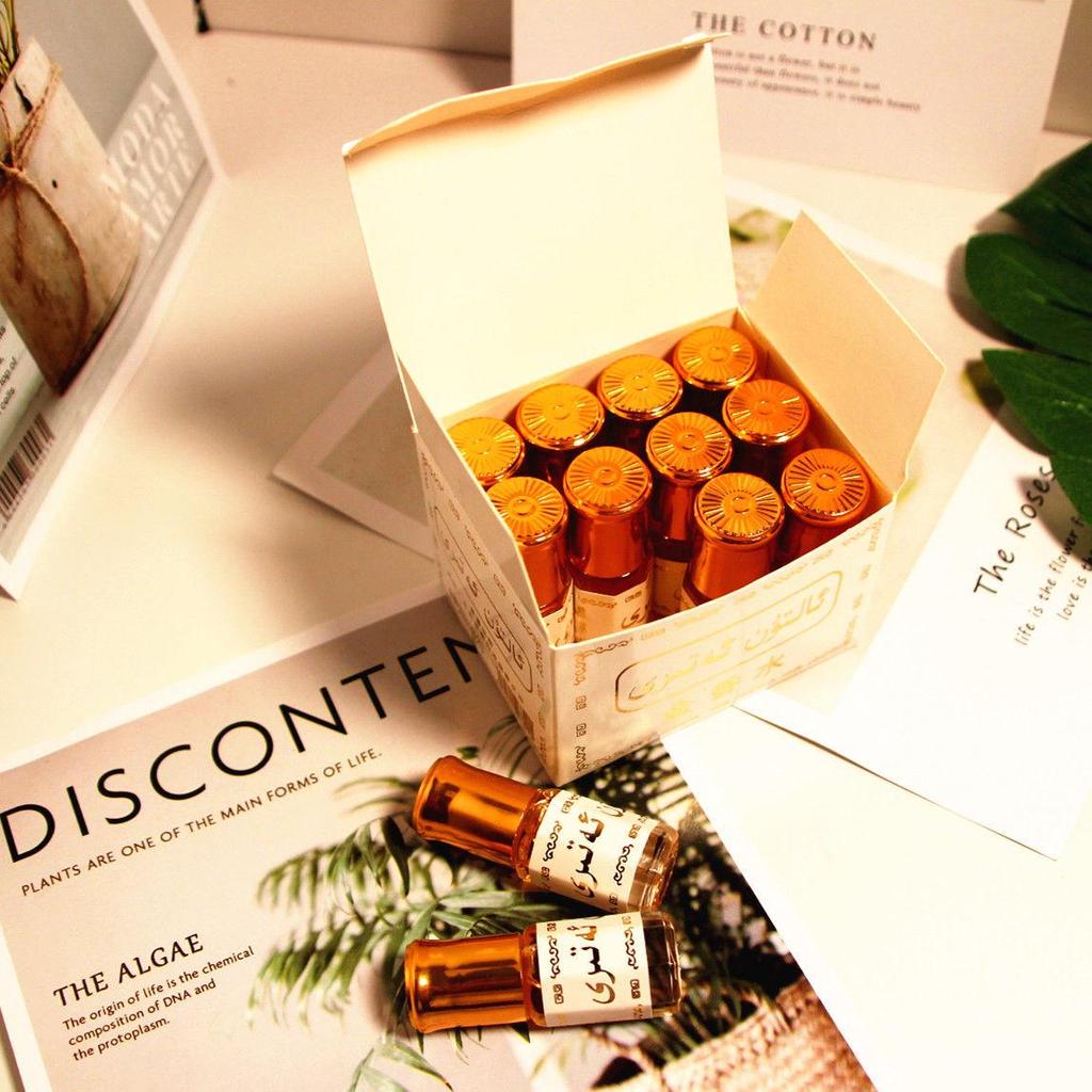 Butelka perfum z kulką 3 ml z olejkiem eterycznym - Eksport na Bliski Wschód