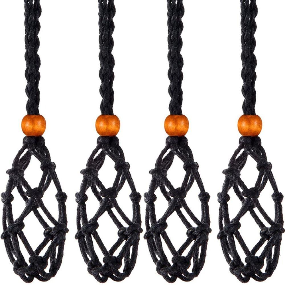 Braided Necklace Cord Hand-woven Braided Necklace Cord Crystal Necklace Holder  Crystal Accessories