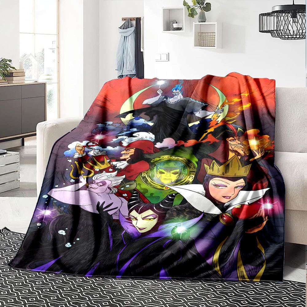 1pc Villains2 Blanket, Gift, for Men and Women, Soft Blanket, Good for Sofa Bed Couch Travel, Lightweight Flannel Blanket