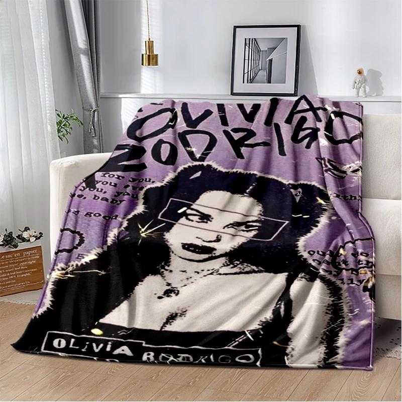 OR Olivia Rodrigo SOUR GUTS 3D Singer Soft Flannel Blanket for Beds Bedroom Sofa,Throw Blanket for Cover Gift Office Picnic